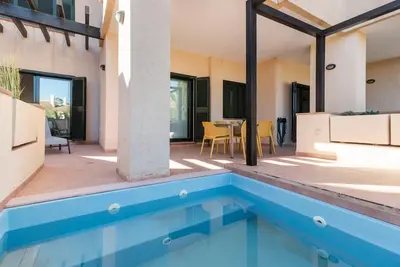 Image de Appartement de vacances \"El Oasis Casa Palmera 16 Bajo B\" avec piscine privée