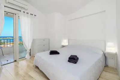 Image de Maison de vacances 'Villa Smeraldina' avec vue sur la mer, Wi-Fi et climatisation