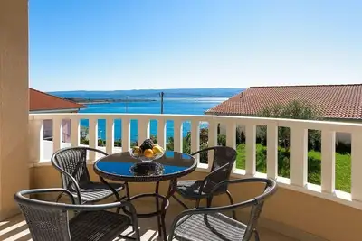 Image de Appartement de vacances Dugi Rat pour 1 - 4 personnes avec 1 chambre Ă coucher - Logement de vacance