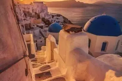 Image de Grand 1br Suite & Private Balcony at Santorini
