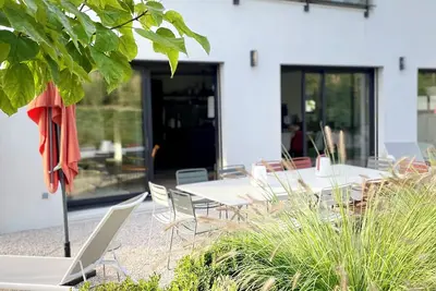 Image de Logement Indépendant de 130 m2 Avec Jardin et Hammam