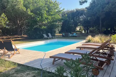 Image de Jolie Maison Familiale En Bord De Mer