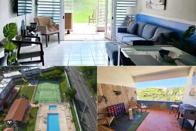 Image de Get Cozy With Your Family in This Villa With Pool Access and 7 min From Beach.