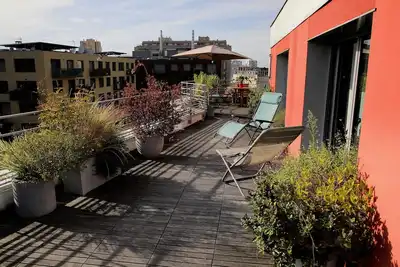 Image de Duplex grande terrasse, vue sur Canal