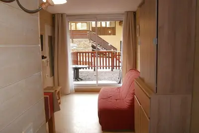 Image de Appartement 'Le Relais Du Devoluy' avec vue sur la montagne, piscine partagée et terrasse privée