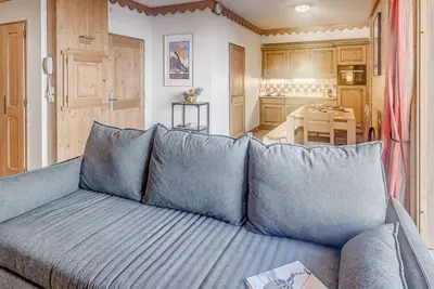 Image de Champagny-en-Vanoise : Confort 4 pers, 46 m², Terrasse, Casier à ski, Wifi, Tv 4k