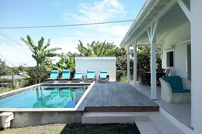 Image de Charmante villa idéalement située au nord de la Basse-Terre, au cœur de l'île.