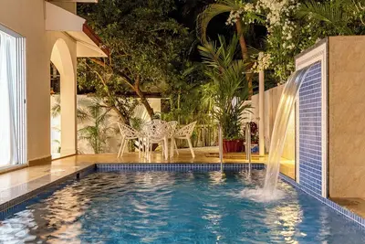 Image de Quiet & Serene pool villa in the heart of Goa private pool \/kids pool\/patio\/lawn