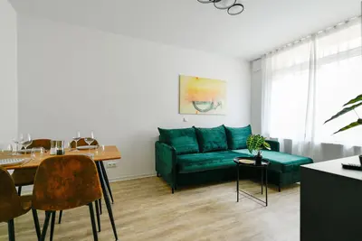 Image de Apartment at the Theater I - modern, central, quiet - WiFi, kitchen and Netflix