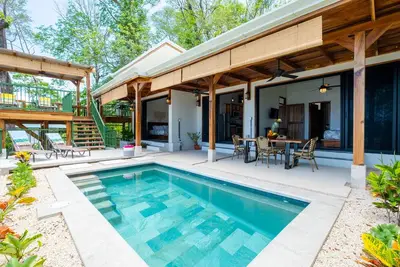 Swar Villa - New Ocean View Home close to town. Great experience - private pool.