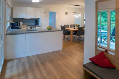 Image de Appartement 'Ferienwohnung Holunder' avec vue sur les montagnes, terrasse partagée et Wi-Fi