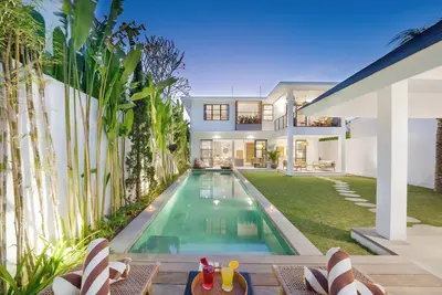 Image de Modern Minimalist 2br Family Villa at Central Canggu Close to Beach Club