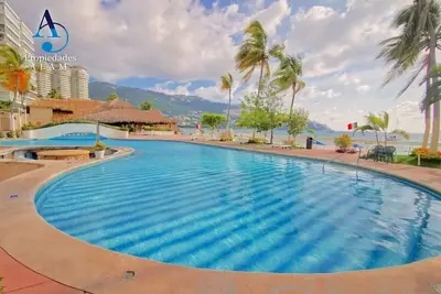 Image de Bonito Departamento a pie de Playa con Vista al mar en Condominio la Palapa