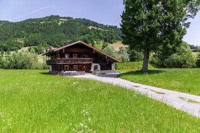 Image de Maison de vacances \"La Ferme\" avec vue sur les montagnes, terrasse privée et Wi-Fi