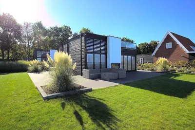 Image de Maison de vacances dans un parc de vacances, à côté du parc national Hoge Veluwe