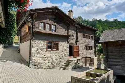 Image de Maison de vacances Visperterminen pour 1 - 4 personnes avec 2 chambres Ă coucher - Maison de vacance