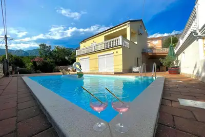 Image de Maison de vacances Grižane pour 1 - 10 personnes avec 5 chambres à coucher - Maison de vacances
