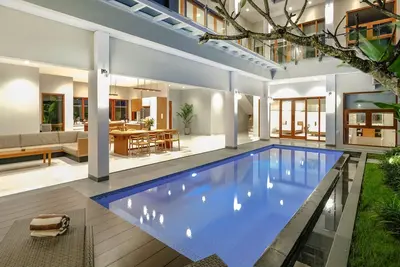 Image de Villa Sehati - Modern summer villa in central Berawa, Canggu