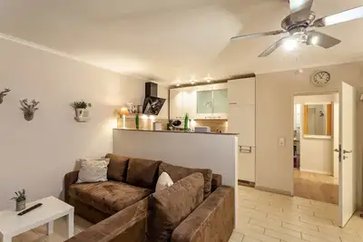 Image de Studio \"Bergidyll\" avec vue sur les montagnes, terrasse partagée et Wi-Fi