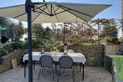 Image de Cosy private home in Medieval Village, with large terrace, pool and garden