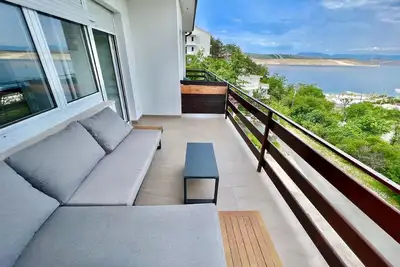 Image de Appartement de vacances Jadranovo pour 1 - 4 personnes avec 2 chambres à coucher - Appartement de va
