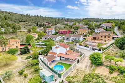 Image de Maison de vacances \"Violeta Grande\" avec vue sur les montagnes, piscine privée et Wi-Fi