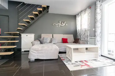 Image de Appartement \"La Barque Bleue\" avec terrasse privée, balcon et Wi-Fi