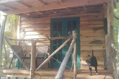 Image de Driftwood Treehouse Cabin w\/Fireplace & Privacy