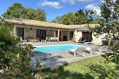 villa Casa Rossa 10 personnes avec piscine privée Porto Vecchio