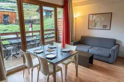 Image de Studio für 4 Personen in der Nähe der Pisten