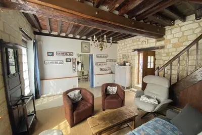 Image de Maison de vacances \"La Maison Du Bec En Normandie\" avec terrasse privée, jardin privé et Wi-Fi