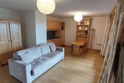Image de Paradiski bel appartement rénové plan peisey