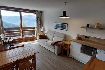 Image de Paradiski proche des pistes plan peisey