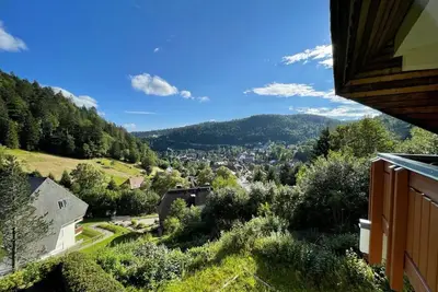 Image de Appartement \"Panorama Todtmoos\" avec vue sur les montagnes, balcon et Wi-Fi