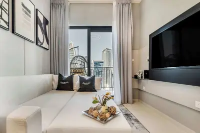 Image de Dubai 1br Apt in Business Bay | 2-Min to Metro