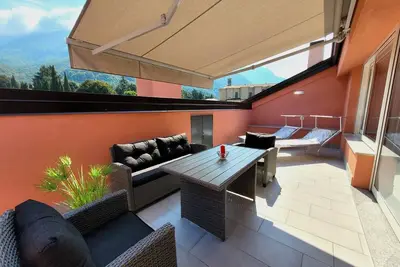Image de Design apartment with sun terrace and a 5-minute walk from the lake