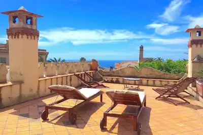 Villa Mimosa Taormina With Rooftop Sea View Terrace