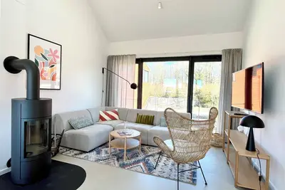Image de Luxurious loft apartment by the Baltic Sea.