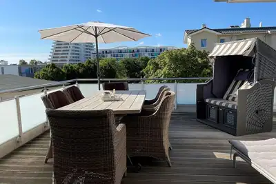 Image de \"Penthouse SeaSide: Your luxurious vacation home on the Baltic Sea! \"