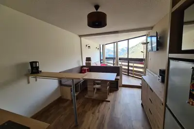 Image de Studio au hameau, pied des pistes, vue montagnes