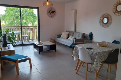 Image de Appartement 2 chambres dans résidence récente à 5min de la plage
