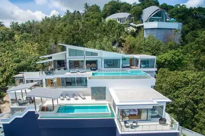 Image de Chaweng Peak Villas - Infinity Pools Sleep 12 in Chaweng Noi