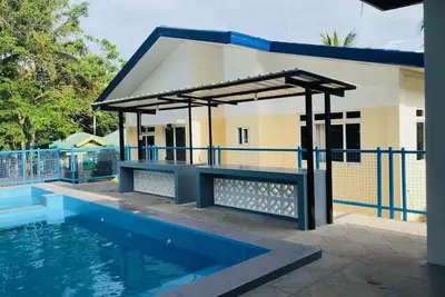 Gorgeous Samal Island Home with pool, basketball court - near Ferries & resorts!