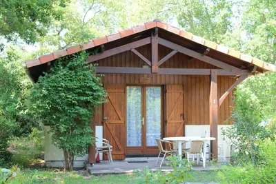 Image de 1- Chalet familial au cœur des landes girondines
