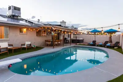 Desert Oasis, Pool + Spa, Game Room + More