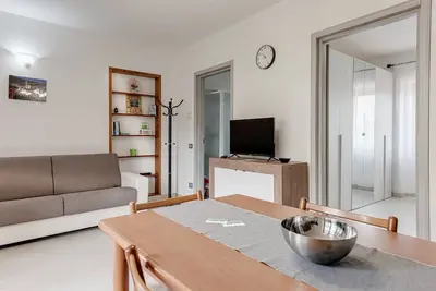 Image de Maison de vacances \"Chalet La Greta - Casa Vista Campi\" avec jardin partagé