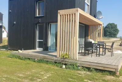 Image de GemĂĽtliches Ferienhaus in den Masuren am See, bei Ilawa+nowe Miasto
