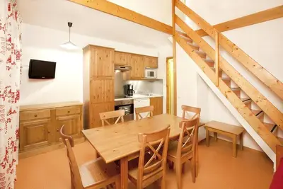 Image de Wifi, télévision, casier à ski, 28m², La Plagne