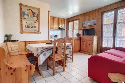 Image de Location cosy aux Gets - 4 pers, 2 pièces, proche ski et centre