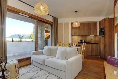 Image de Courchevel 1650 : Appart neuf 2p+cab, idéal 4 pers proche centre avec parking